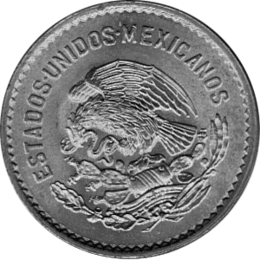 5 Centavos 1944 Mexico