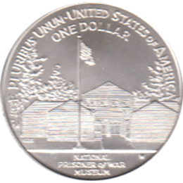1 Dollar, USA 1994, Nationales Kriegsgefangenenmuseum,