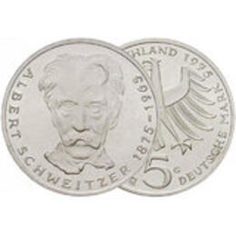 1975 5 DM Albert Schweitzer