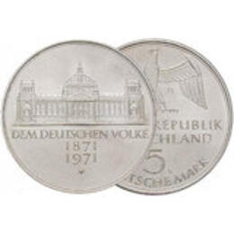 1971 5 DM Reichsgründung