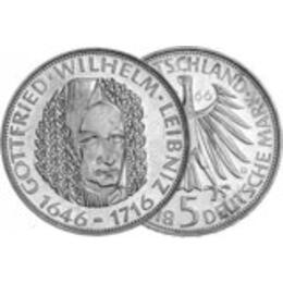1966 5 DM Gottfried Leibniz