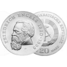 DDR 1970 20 Mark Friedrich Engels