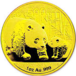China Panda 1/2 Unze 2011 Goldpanda 200 Yuan
