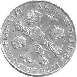 Österreich Taler Franz 1793