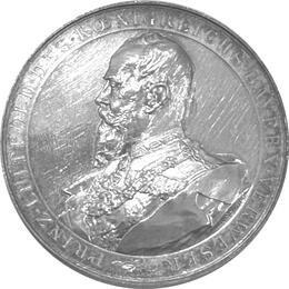 Altdeutschland Nürnberg Stadt Luitpold Bayern Taler 1896