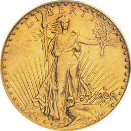 American Double Eagle Saint Gaudens 1909