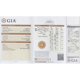 Diamant und Brillant 0,55 Carat mit Zertifikat GIA1438868915