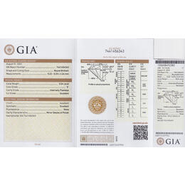 Diamant und Brillant 0,54 Carat mit Zertifikat GIA7441456343