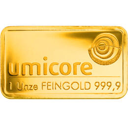 Goldbarren 1 Unze MIX