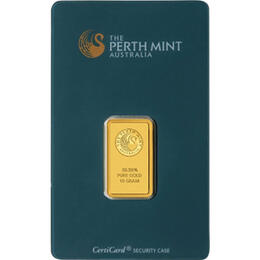 Goldbarren 10 Gramm Perth Mint