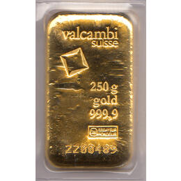 Goldbarren 250 Gramm Valcambi