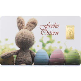 Goldbarren 1 Gramm Ostern
