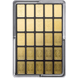 Unity 25x1 Gramm Goldbarren Responsive & Fair