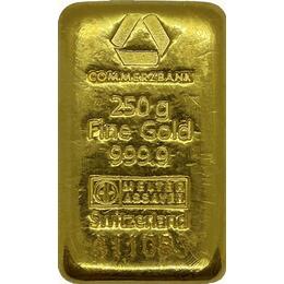 Goldbarren 250 Gramm Commerzbank