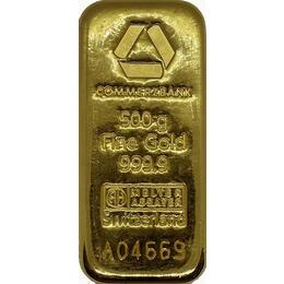 Goldbarren 500 Gramm Commerzbank