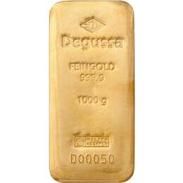 Degussa Goldbarren 1000 Gramm