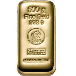 Heimerle Goldbarren 500 Gramm