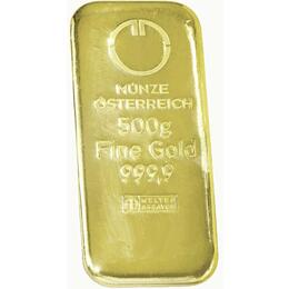 Münze Österreich Goldbarren 500 Gramm 