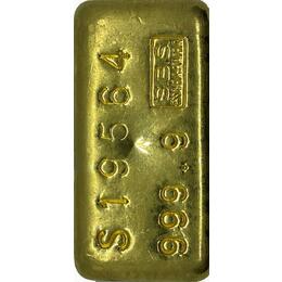 Goldbarren 250 Gramm SBS Schweiz