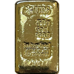 Goldbarren 250 Gramm UBS Schweiz
