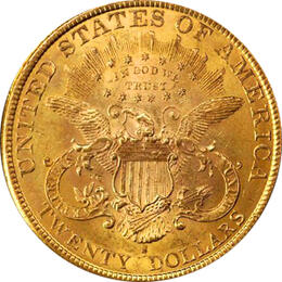 20 Dollar American Liberty Head