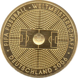100 Euro Goldmünze 2005 FIFA Fußball Weltmeisterschaft 2006