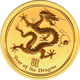 Lunar II Drache 1/10 Unze 2012