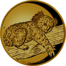 Koala 2012 proof 1/10 Unze