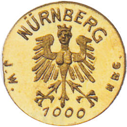 1 Goldmark 1923 Nürnberg