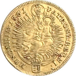 1 Dukat Ungarn Österreich 1761