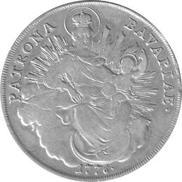 Bayern Madonnentaler 1776 Maximilian III Joseph