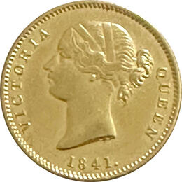 Grossbritannien Indien 1 Mohur Ostindische Kompanie Victoria 1841