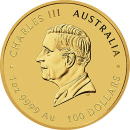 Australien Schwan 1 Unze Gold 2024