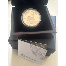 2 Unzen Gold Krügerrand Proof PP 2020