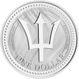 Barbados 1 Unze Silber Trident