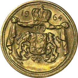 40 Francs Luxemburg Goldmünze Jeans 1964