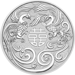 Australien Myths Legends Double Phoenix Silber 2025