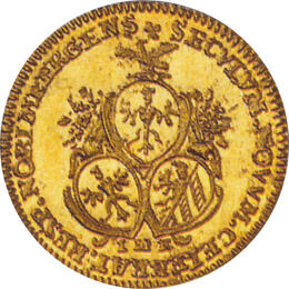 Nürnberg 1/2 Dukat Lamm 1700
