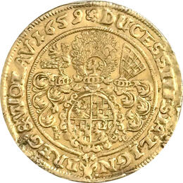 Polen Brzeg Gold Dukat 1659