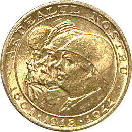 Rumänien 20 Lei Gold Goldmünze MIchael