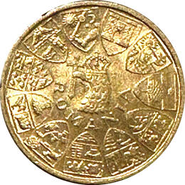 Rumänien 20 Lei Gold Goldmünze MIchael