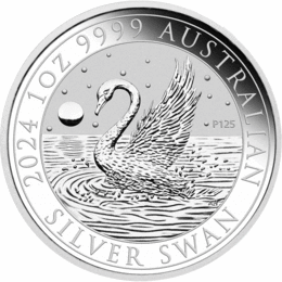 Australien Schwan 1 Unze Silber 2024