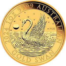 Australien Schwan 1 Unze Gold 2024
