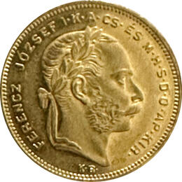 Ungarn 8 Forint 1848-1916 MAGYAR Doppelmonarchie Österreich Ungarn