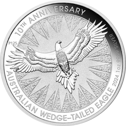 Wedge Tailed Eagle Silber 1 Unze 2024