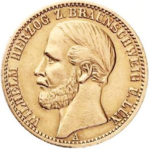 20 Mark Kaiserreich Braunschweig 1875 Wilhelm Jaeger 203