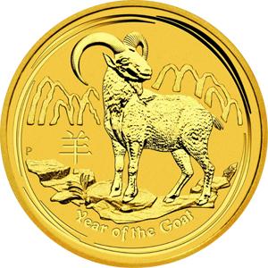 Lunar II Ziege 1 Unze 2015