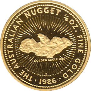 Känguru 1/4 Unze 1986