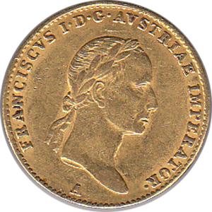 1 Dukat Österreich Habsburg Golddukat 1832