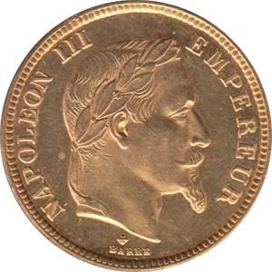 100 Franc Frankreich Napoleon III 1852-1870